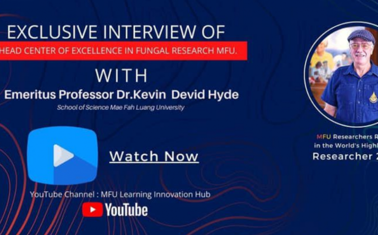 MLI Meets World’s Top #1 Researcher in Mycology