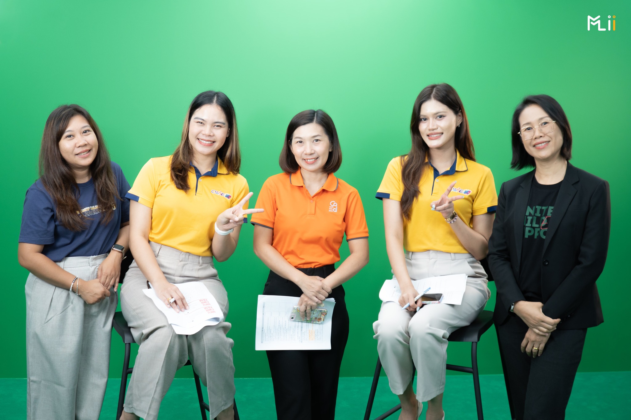 MLii ขอขอบคุณส่วนจัดหางานและ MFii ที่ให้เกียรติเข้ามาใช้บริการห้อง MLii Production Studio