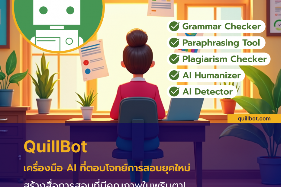 QuillBot MLII MFU Learning Innovation Institute admin